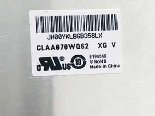 CLAA070WQ62 XG